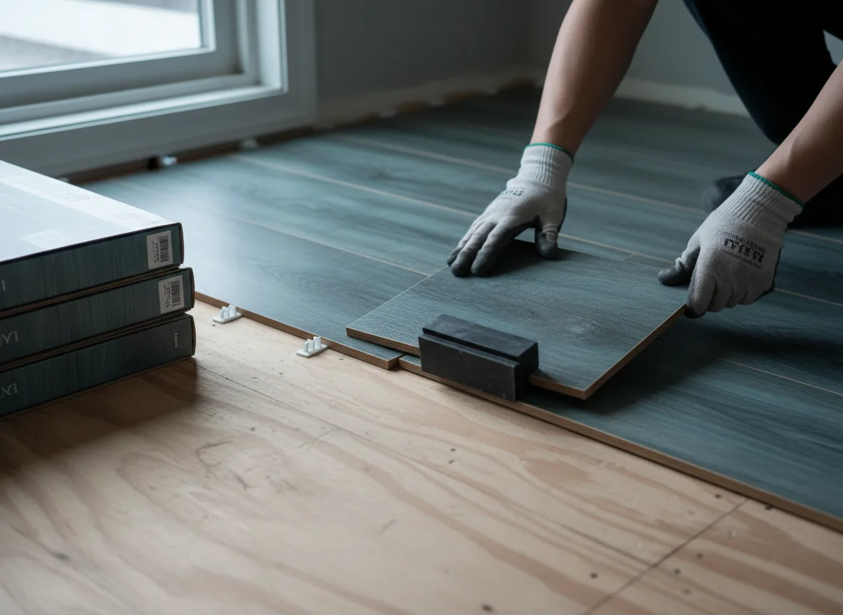 Luxury Vinyl Plank Installation company in Tingley, IA